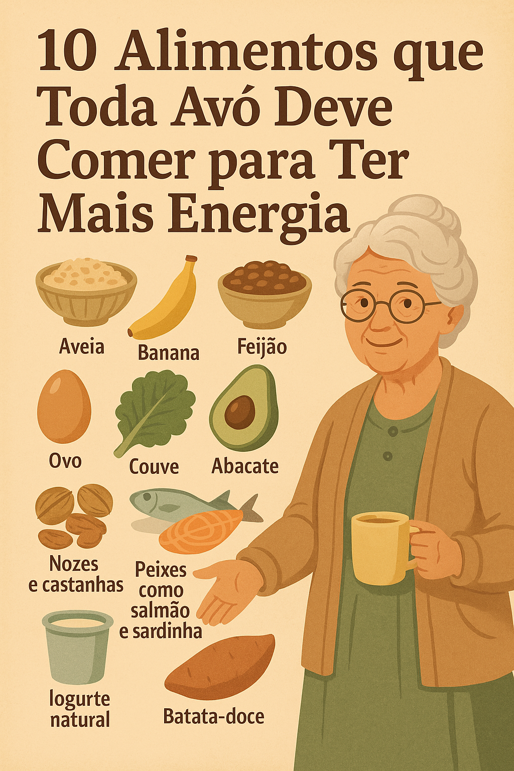 alimentos para terceira idade - toque de saudade