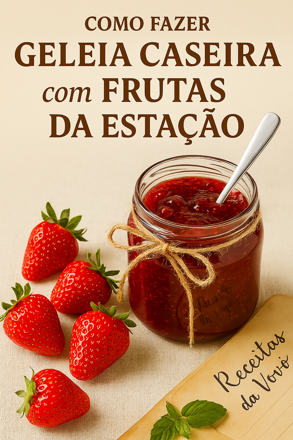 Como fazer geleia caseira com frutas - Toque de Saudade