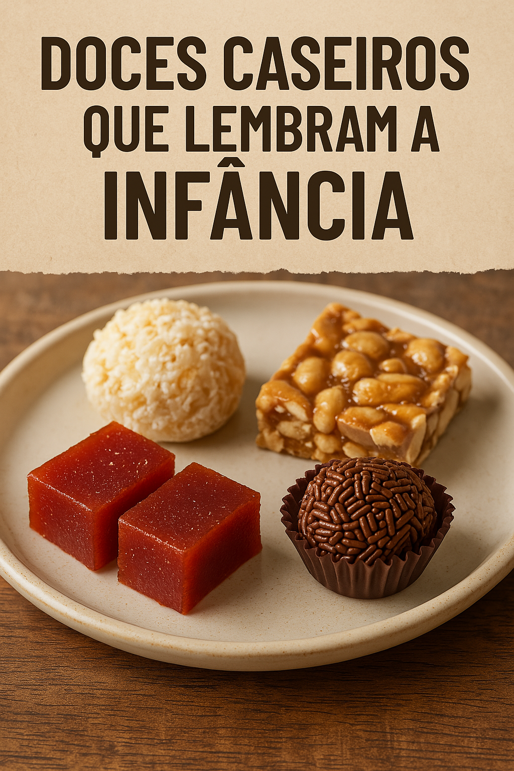 doces caseiros que lembram a infancia Doces caseiros que lembram a infância - Toque de saudade